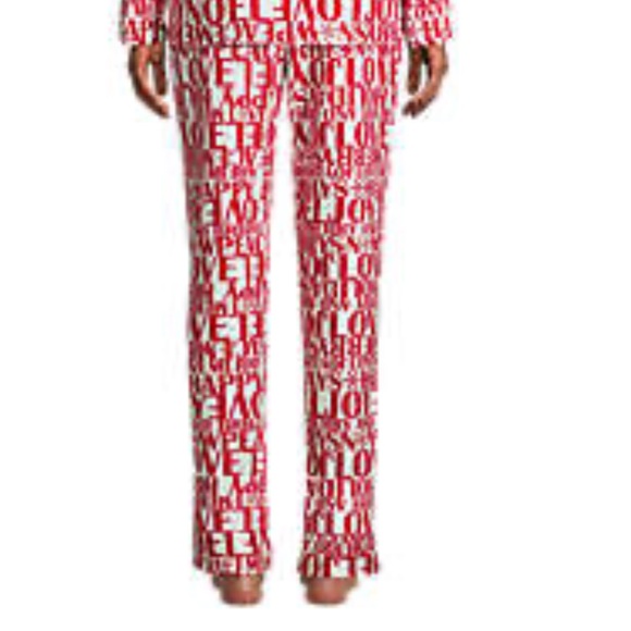 Lands’ End cozy flannel Christmas pajama pants - Picture 2 of 2